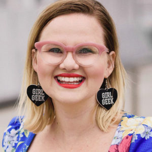 Sarah Moran, co-founder and CEO of Girl Geek Academy who run the world’s largest all-women hackathons, with a mission to teach 1 million women to get into tech and launch their own startups by 2025.